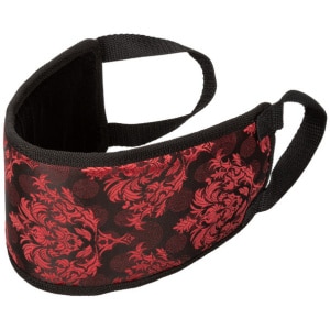 red and black patterns BJ strap with fuzzy inside